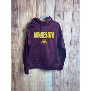 Minnesota MN Gophers Hoodie Colosseum Size L